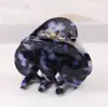 Novo Estilo Coreano Prendedor de Rabo de Cavalo Acessórios de Cabelo Celebridade da Internet Pinça Versátil de Ácido Acético Feminina Garra de Cabelo Elegante de Comércio Exterior da Amazon