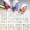 Pegatinas Transfronterizas para Uñas Estilo Océano Caballito de Mar Caracola Estrella de Mar Concha Medusa Pez Caricatura Marca de Agua Pegatinas para Uñas