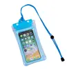 70% de descuento Bolsa Impermeable para Teléfono Móvil con Bolsa de Aire y Pantalla Táctil para Natación, Rafting, Aguas Termales, Buceo, Tira de Sellado, Cubierta Protectora de PVC al por Mayor