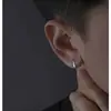 Pendientes de gota de agua cuidadosamente seleccionados para hombre con un diseño único, hechos de plata pura, el nuevo estilo moderno y popular de Rupert, geniales y elegantes, no es necesario quitárselos