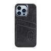 Adecuado para Funda de Teléfono Apple 18 con Ranura para Tarjeta, Portatarjetas Doble de Cuero Samsung A12, Funda de Teléfono Personalizada iPhone 17/16