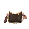 Bolsa Tote de Braço Super Popular para Presbiopia para Mulheres 2025 Nova Estampada Acessível Luxo Retrô Versátil Corrente Ombro Transversal