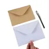 Papel de doble cara de color sólido estilo europeo, sobres estilo occidental, papel kraft, sobres negros para comercio electrónico transfronterizo, al por mayor en stock en Amazon