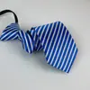 Corbata de Hombre 8cm Formal Nudo Hecho a Mano Sin Nudos Cremallera Camisa de Mujer Negocios Gama Alta Estampada Azul Oscuro Rojo Negro