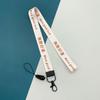 Cordão de Poliéster da Moda para Celular, Alça de Pescoço, Porta-Cartões, Chaveiro, Crachá de Trabalho, Crachá Anti-Perda para Homens e Mulheres