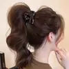 Pinza de Tiburón para Cabello con Lazo Sencillo Medio Atado para Mujer, Pinza de Pelo de Alto Nivel Nuevo Estilo 2026, Elegante Accesorio para el Cabello