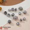 Plata Antigua S925 Cuentas de Calabaza Amor Tang Ocho Largos Pulsera DIY Pulsera Joyería Accesorios de Cuerda con Cuentas