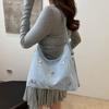 Bolsa de Grande Capacidade para Mulheres 2026 Novo Design de Nicho Transfronteiriço Mochila Multifuncional para o Dia a Dia Bolsa de Ombro Único Transversal