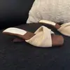 Sandalias Romanas de Cuña Tejida First Encounter Season para Mujer 2026 Nuevas Sandalias de Playa Estilo Resort Francés de Verano para Combinar con Vestidos