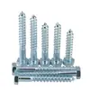 Tornillos hexagonales para madera Din571, Tornillos autorroscantes hexagonales exteriores, Tornillos para madera, Tornillos autorroscantes de rosca gruesa, Acero al carbono Estándar Nacional