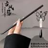 Grampo de cabelo de ébano antigo estilo chinês novo para mulheres, placa de cabelo de alta qualidade, presilha de cabelo para a parte de trás da cabeça, grampo de cabelo Hanfu, adorno de cabeça para saia de cavalo