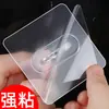 [Venta caliente transfronteriza] gancho redondo multifuncional para baño sin perforaciones estante para champú gancho adhesivo para colgar en la pared gel de ducha