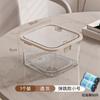 Papelera de escritorio de gran apariencia y valor, cubierta antibombas para el hogar, cocina, mesa de comedor, tamaño pequeño, dormitorio, cama, luz de cabecera, cesta de basura transparente para coche de lujo