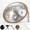 Tambor de disco de mano al por mayor transfronterizo para suministro primario transfronterizo nacional y extranjero fábrica de origen de instrumento musical Handpan Lu Ming