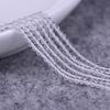 Mingdu Cristal Blanco Cristal Productos Semi-Terminados 2-4mm Cuentas Sueltas Accesorios para Joyería DIY Materiales Abalorios Hechos a Mano Cuentas Espaciadoras