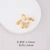 Separadores de pulseira de prata grossa personalizados, acessórios para colar e pulseira DIY, contas com alta retenção de cor, peças separadoras decorativas, acessórios de contas cilíndricas