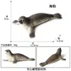 Modelos Realistas de Animales Marinos Transfronterizos: Tiburón Azul, Megalodón, Tiburón Ballena Gris, Tiburón Blanco, Tiburones Martillo Juguetes