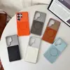 Funda Magnética con Textura de Cáscara de Lichi para Samsung S26 Ultra S25 Cubierta Protectora Delgada Anti-caídas Cobertura Total Transfronteriza