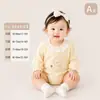 Mameluco de Algodón Puro sin Etiquetas de Broche para Recién Nacidos Cuatro Estaciones Nuevo Estilo Bebé Infantil 7A Bodysuit Triángulo Antibacteriano Ropa para Gatear Bebé Niños Niñas