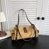Bolsa de Ombro Retro Fosca Transfronteiriça Nova Outono/Inverno 2026 Versátil para o Dia a Dia Bolsa de Ombro Única Bolsa Casual Simples