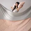 Colcha de verão de nylon-spandex de alta gramatura Classe A para mães e bebês, conjunto de caixa de presente Pro5, colcha fina de 165g com toque fresco, colcha de verão refrescante de Lyocell e soja