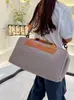 Bolsa de Viaje para Mujer de Gran Capacidad Nueva Bolsa Casual de Estilo Coreano Ligera para Hombro Cruzada Bolsa de Viaje Fitness para Mujer