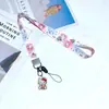 Bob Esponja Kuromi Perro Canela Lanyard Largo para Teléfono Móvil Portatarjetas Transferencia Térmica Cuerda Antiperdida Llavero Fabricante Mayorista
