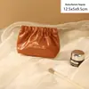 Bolsa Cosmética Portátil Shell, Grande Capacidade, Bolsa de Higiene Portátil de Viagem de Alto Nível Classificada em Várias Camadas, Bolsa Pequena Portátil para Mulheres