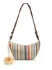 Bolsas Tejidas de Paja Transfronterizas para Mujer 2026 Nuevo Estilo Casual de Vacaciones Bolso Dumpling Relajado Bolso Tejido de Playa de Verano