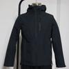 Jaqueta Funcional Masculina para Exterior Casca Rígida Fina com Capuz Impermeável e à Prova de Chuva Bata Slim Jaqueta Esportiva Transfronteiriça Masculina