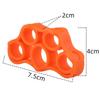 Anillo de agarre de silicona para extractor de dedos, entrenador de dedos con agarre de silicona, conjunto deportivo de fitness, fabricantes de cabello liso