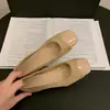 Zapatos Planos de Diseño Estilo Coreano con Punta Cuadrada Baja, Zapatos Slip-On Estilo Francés para Mujer, Nueva Colección Primavera y Otoño 2026