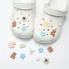 Acessórios de Desenho Animado TOY Labubu para sapatos Crocs, decorações fofas DIY para sapatos e fivelas de sapato