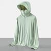 Moda Verão 2024 Versátil Anti-UV Fina Fresca Amiga da Pele Proteção Solar Camisa Roupa de Proteção Solar Comércio Exterior Transfronteiriço