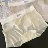 """Mais Brilhante do que o Esperado"" Conforto de VerãoCuecas Boxer Sem Costura de Seda de Gelo para Mulheres, Virilha Confortável de Algodão Puro"""