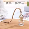 Botella de Perfume Transparente Irregular de 10 ml en Stock para Coche, Adorno Colgante para Coche, Botella de Vidrio para Aceites Esenciales, Botella de Perfume para Coche, Botella Adorno Colgante