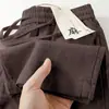 Pantalones versátiles de marca de moda transfronteriza para hombre de verano, holgados, elegantes, finos, transpirables, de pierna recta, de seda de hielo, deportivos casuales.