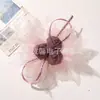 Accesorios de Cinta de Flor de Malla Suave Novedosos y Creativos para Ropa DIY Pinzas para el Cabello Broches Adornos para el Cabello Materiales de Accesorios