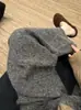 Pantalones de Pierna Ancha de Lana Engrosada para Mujer 2025 Otoño e Invierno Nuevo Estilo Perezoso Elegante Sueltos Rectos Pantalones de Lana