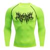 Playera Deportiva Y2K Capa Base para Correr Entrenamiento de Gimnasio Ropa de Secado Rápido para Hombre Body Elástico Transpirable que Absorbe el Sudor