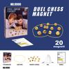 Ajedrez de Batalla con Efecto Magnético Transfronterizo Pisar Minas Rompecabezas de Inducción Magnética Juego de Mesa Descompresión Ajedrez Juego de Mesa Juguetes para Niños