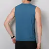 Nuevo Chaleco de Seda Helada de Verano, Camiseta sin Mangas de Seda Helada de Manga Corta para Deporte y Fitness, Camiseta de Secado Rápido, Transpirable para Correr y Fitness