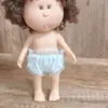 Solo AccesoriosMuñeca Española de Papa Mia de 24 CM con Pantalones Cortos con Adorno de EncajeBody Anti-Manchas Muñeca MIA