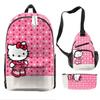 Mochila Hello Kitty Mochila Escolar para Niña de Primaria Mochila Hello Kitty de Gran Capacidad para Niña