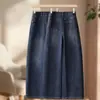 Pantalones cropped bordados de moda hechos a medida para personas petite, estilo nuevo de moda primavera/otoño 2026, corte holgado, que cubren la cadera, adelgazantes