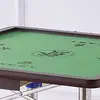 Mesa de Mahjong de Madeira Maciça para Uso Doméstico Venda por Atacado Mesa de Xadrez e Cartas Mahjong Esfregada à Mão Mahjong Manual Mesa de Xadrez e Cartas de Dormitório de Uso Duplo Mesa de Jantar Mesa de Mahjong