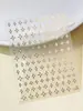 Adesivos de Unha Yitu Padrão Formiga Estrela Dourada Exquisitos Simples Brilhantes Tendência de Celebridade da Internet Adesivos Decorativos Yt5788