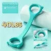 Banda de Resistencia con Pedal de Pie de Silicona, Entrenador de Estiramiento de Piernas de Alto Rebote para Piernas, Abdomen y Cintura, Múltiples Colores Disponibles