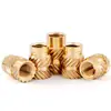 Tuerca de Cobre Ocho Tierra M2-M8 Tuerca Flor de Cobre de Fusión Térmica Tuerca de Cobre Moldeada por Inyección Doble Diagonal Inserción de Tornillo de Fusión Térmica para Microelectrónica