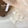 Arte de Unhas Laço de Organza Joia Renda Laço Joia Malha Unhas Fantasia com Fita Pequeno Perfume Atacado
